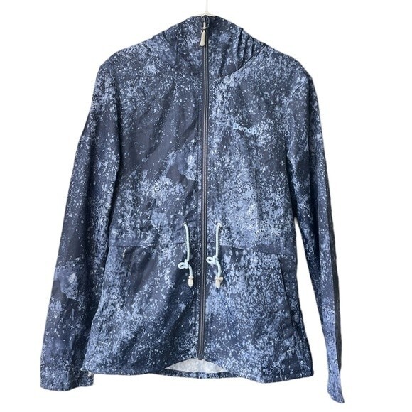 Bench Spacedye Blue Windbreaker Hoodie Jacket Size XS - Picture 1 of 8